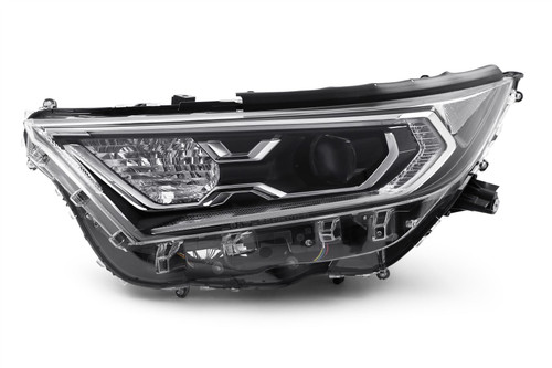 Headlight left LED projector lens Toyota RAV4 19-