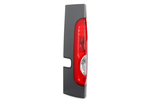 Rear light with housing left Renault Trafic 07-13 1 door with sliding door with cut out 