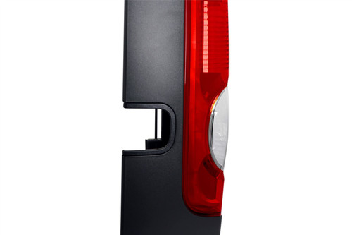 Rear light with housing left Renault Trafic 07-13 1 door with sliding door with cut out
