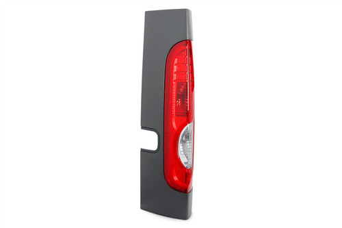 Rear light with housing left Nissan Primastar 07-13 1 door with sliding door with cut out 