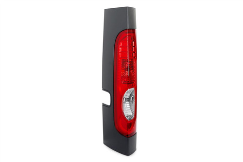 Rear light with housing left Nissan Primastar 07-13 1 door with sliding door with cut out 