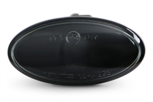 Side indicator set black Peugeot Rifter 18-