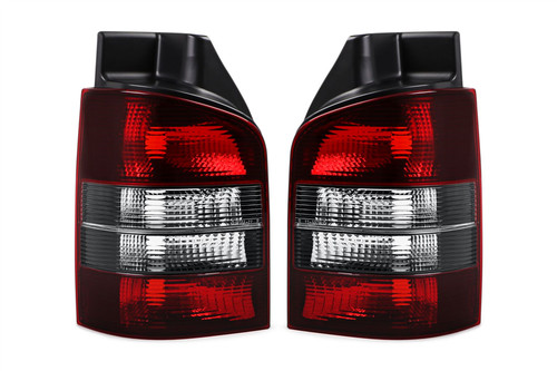 Rear lights set smoked VW Transporter T5 Caravelle 1 door