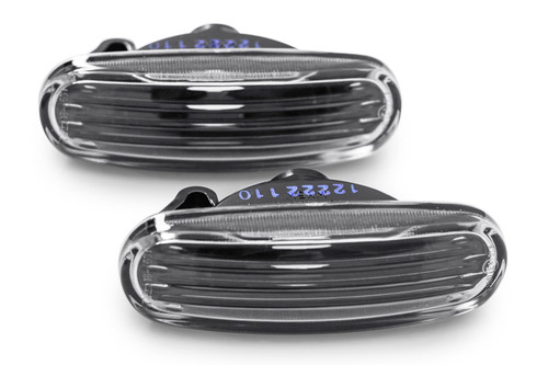 Side indicator set black Fiat Fiorino 08-