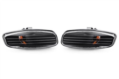 Side indicator set black Peugeot RCZ 10-15