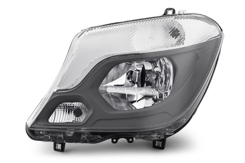 Headlight left grey Mercedes Sprinter 14-17 