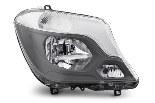 Headlight right grey Mercedes Sprinter 14-17