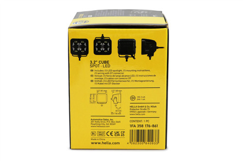 Spot light LED Hella Black Magic Long Distance Lighting