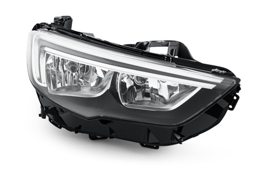 Headlight right LED chrome frame Vauxhall Insignia 17-19