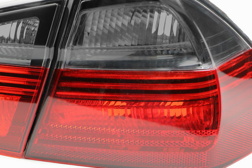 Rear lights set smoked red blackline BMW 3 Series E90 05-08 Saloon