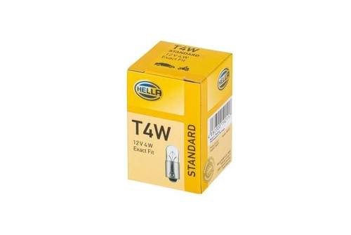 T4W halogen bulb indicator number plate light Standard range