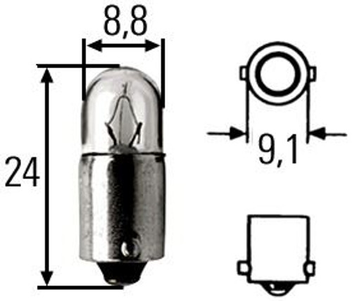 H halogen bulb parking light Heavy Duty range