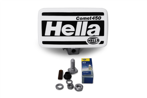Spot light Hella Comet 450 with bulbs and covers