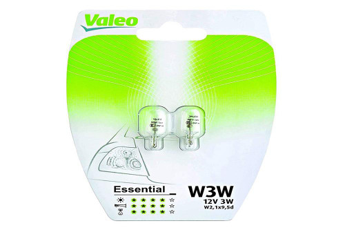 W3W Bulb 3W Parking light Essential blister of 2