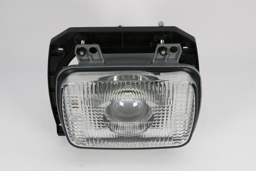 Headlight universal clear right 190mm x 132mm LHD