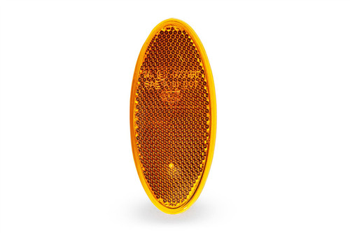 Hymer Krone Fendt orange reflector sidemarker oval