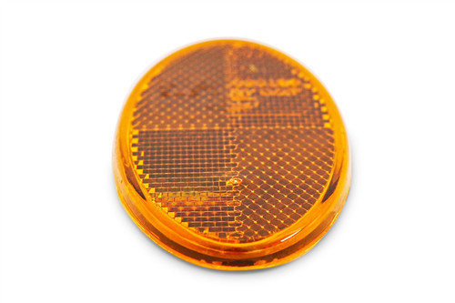 Hymer Krone Fendt orange reflector sidemarker oval