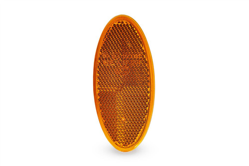 Hymer Krone Fendt orange reflector sidemarker oval