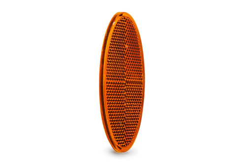 Hymer Krone Fendt orange reflector sidemarker oval