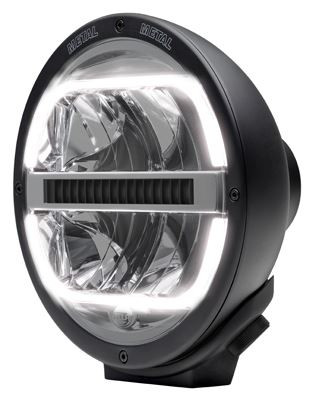 Hella Jumbo 320 FF spotlight with LED parking side light Hella