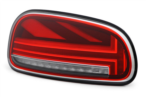 Rear light left LED chrome trim Mini Clubman 20-