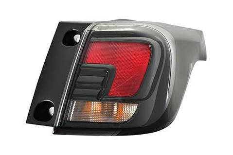 Rear light right outer halogen Vauxhall Crossland X 17-20