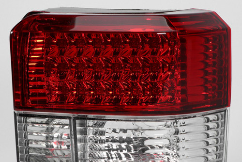 Rear light set clear red LED VW Transporter T4 90-03