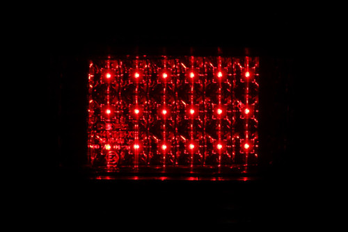 Rear light set clear red LED VW Transporter T4 90-03