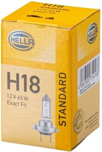 H18 halogen bulb headlight fog light Standard range