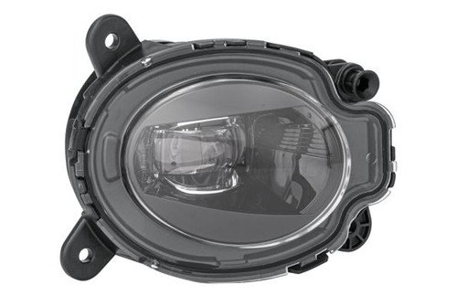 Fog light LED left black Seat Leon 20- 
