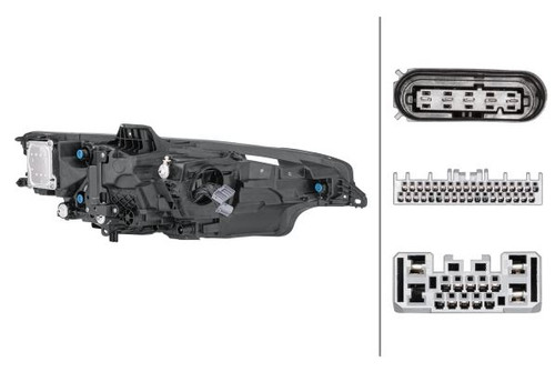 Headlight LED left  Volvo S60 V60 19- 