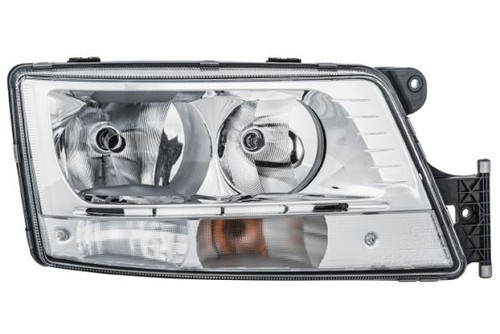 Headlight right chrome LED DRL MAN TGS TGX 