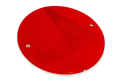 Reflector trailer tow caravan gatepost round triangle screw on