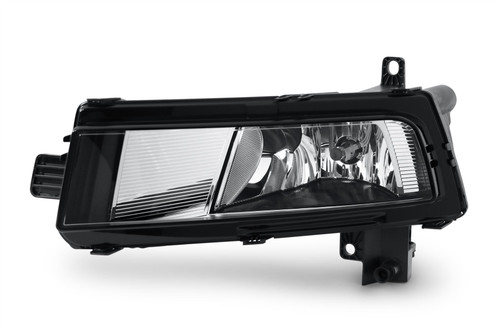 Fog light left chrome with bulb Volkswagen Touran 15-