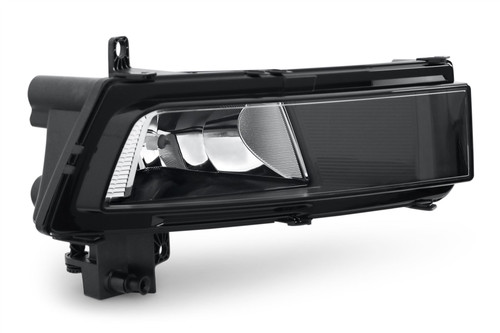 Fog light right black with bulb Volkswagen Touran 15-