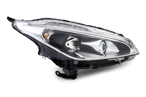 Headlight right LED DRL Peugeot 208 15-19