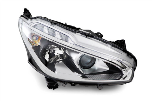 Headlight right LED DRL Peugeot 208 15-19