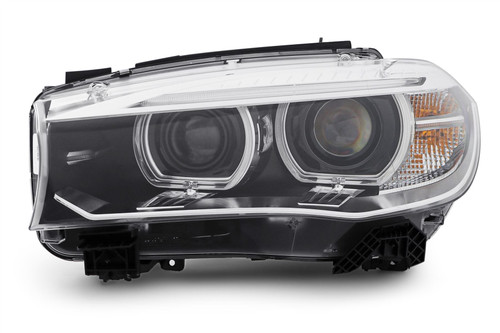 Headlight left bi xenon LED DRL BMW X5 F15 14-17