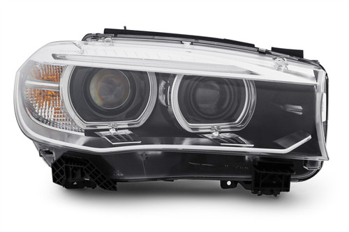 Headlight right bi xenon LED DRL BMW X5 F15 14-17