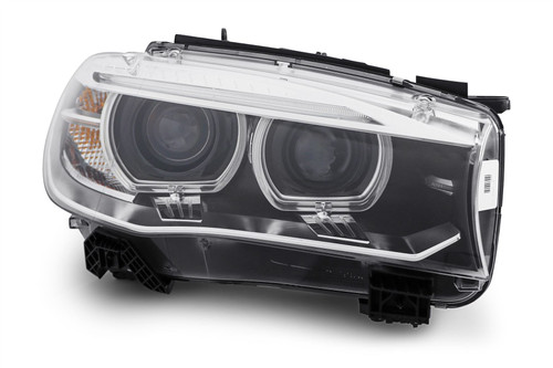 Headlight right bi xenon LED DRL BMW X5 F15 14-17
