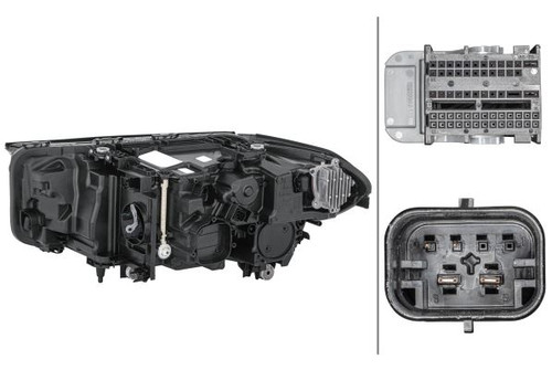 Headlight right matrix LED BMW 5 Series G30 G31 21-