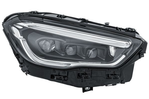 Headlight right LED with cornering Mercedes-Benz GLA 20-