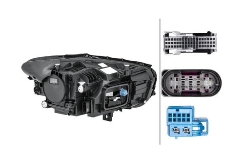 Headlight LED adaptive left black Mercedes-Benz B-Class W247 19-