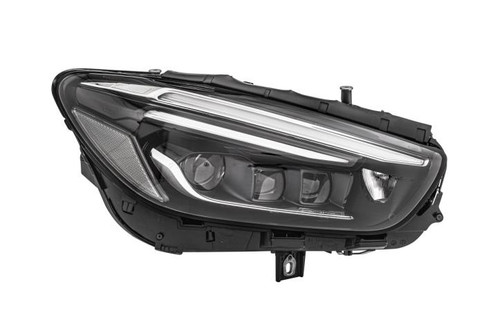 Headlight LED adaptive right black Mercedes-Benz B-Class W247 19-