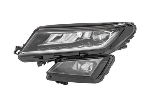 Headlight left LED black adaptive Skoda Kodiaq 17-