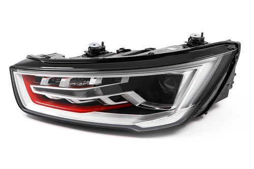 Headlight left Bi-xenon red trim Audi A1 S1 15-18