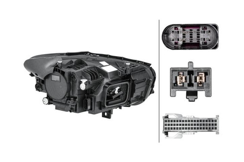 Headlight LED left black Mercedes-Benz B-Class W247 19-