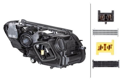 Headlight left full LED adaptive multibeam Mercedes Benz C Class W205 18-20