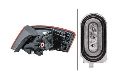 Rear light left Audi A3 3 Door 16-19