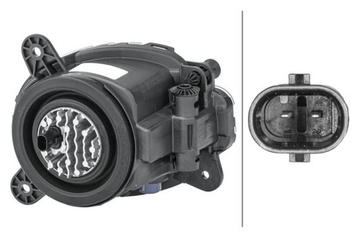 Fog light LED right black Seat Leon Sportstourer 20-